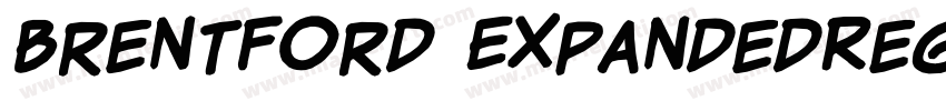 Brentford ExpandedRegular字体转换